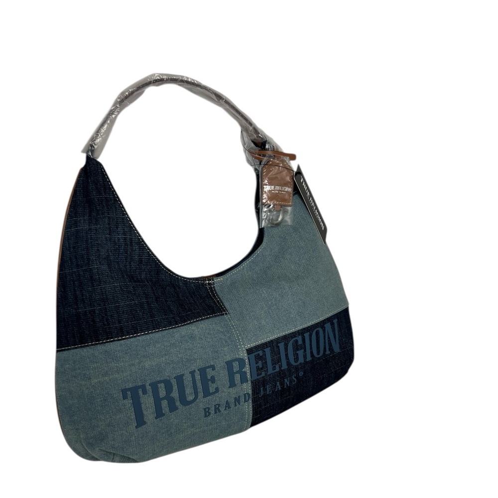 True Religion Denim Patchwork Hobo Bag - Picture 8 of 11